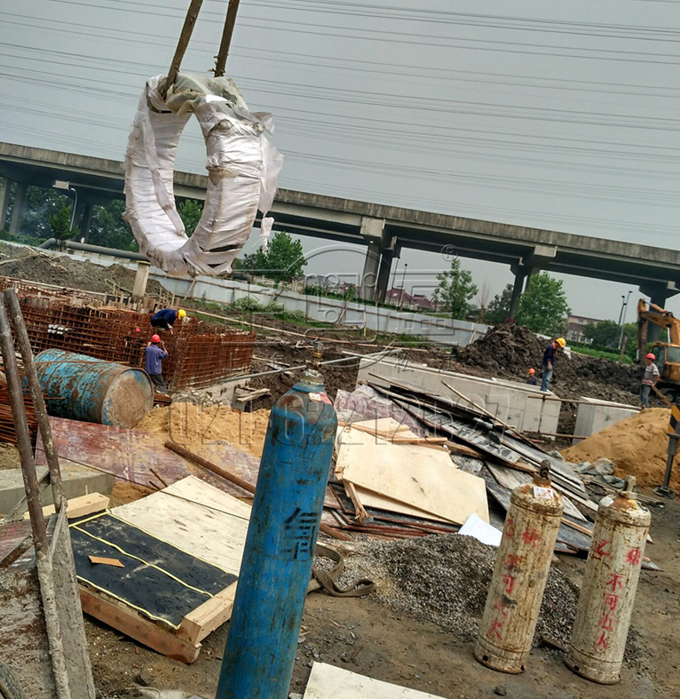 橡膠接頭安裝實(shí)圖